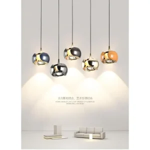Nordic bedroom, living room, pendant light, modern minimalist bar, dining room, attic, indoor adjustable small pendant light