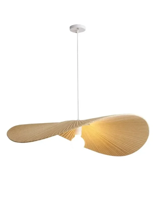 Minimalist Cream Style Cloth Pendant Lights for Living Room Kitchen Restaurant Bedroom Hanging Lamp Fabric Ceiling Chandeliers - Image 4