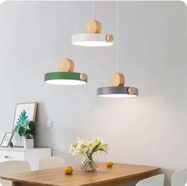Chandelier Three Dining Room Table Light Creative Personality Bedroom Light Modern Simple Nordic Crystal Bar Lamp - Image 2