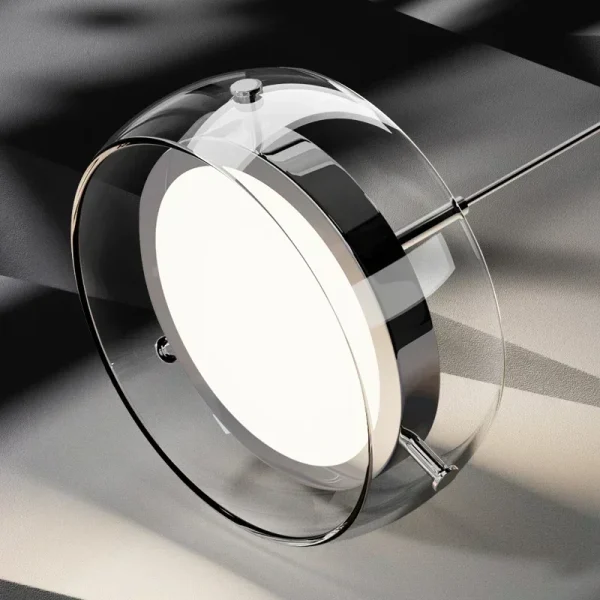 LED Modern Minimalist Dining Table Light Glass Restaurant Pendant Light, Single Head Three Head Restaurant Light Indoor Lighting - Image 4
