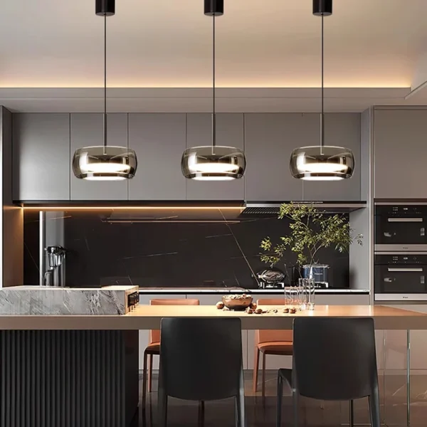 Modern home decor ring led lights pendant light lamps for living room Chandeliers for dining room hanging light indoor lighting - Image 2
