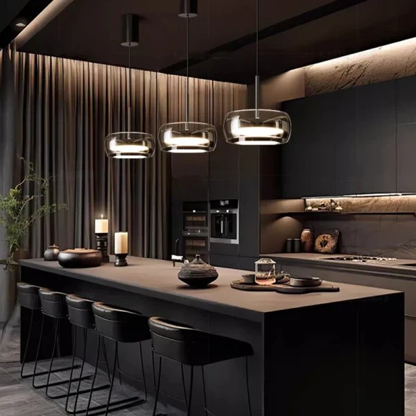 Modern home decor ring led lights pendant light lamps for living room Chandeliers for dining room hanging light indoor lighting - Image 3